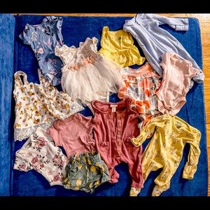 Lot of baby clothes 0-3 months